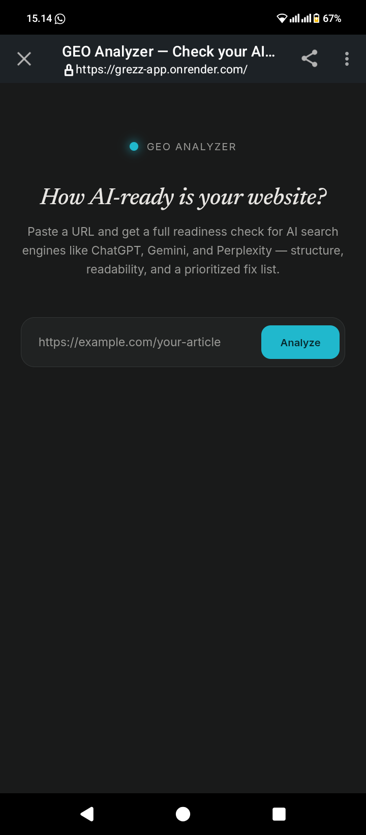 Grezz screenshot