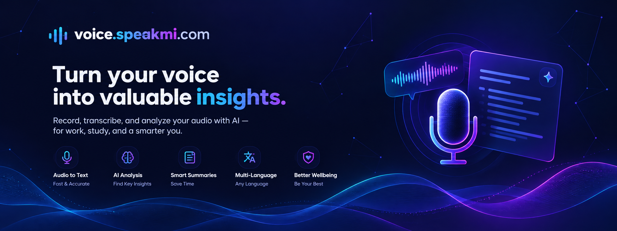 voice.speakmi screenshot
